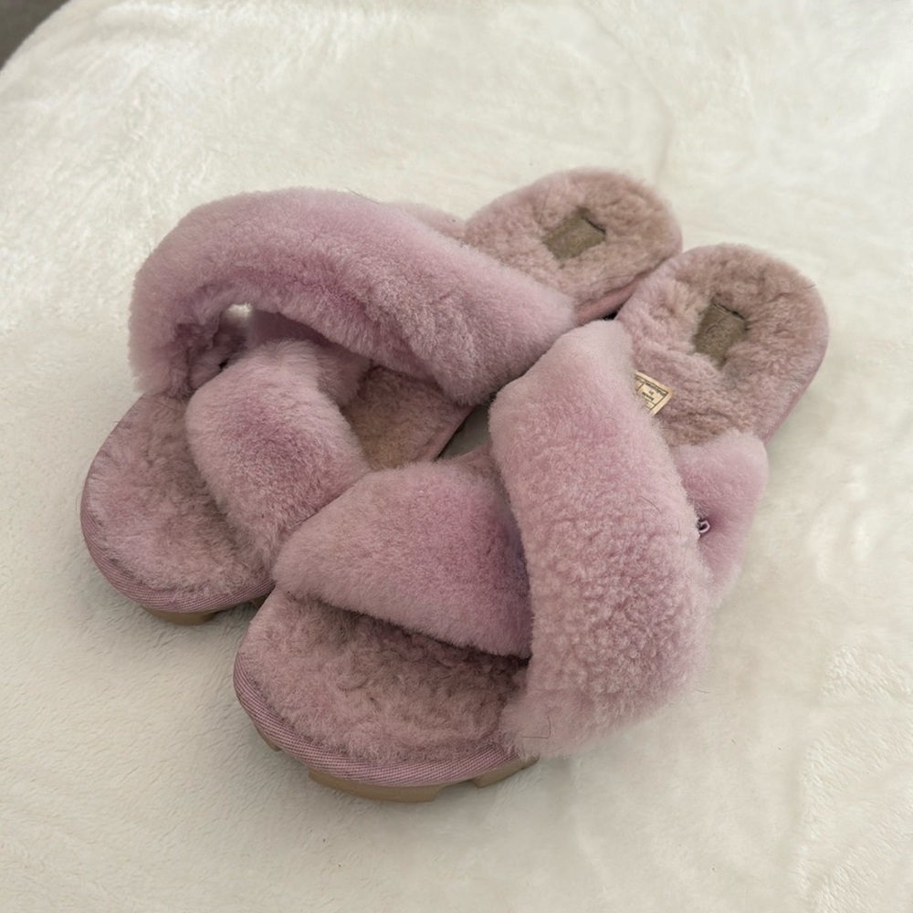 UGG fuzzette slippers